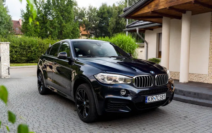 samochody osobowe BMW X6 cena 153000 przebieg: 245000, rok produkcji 2017 z Wieliczka